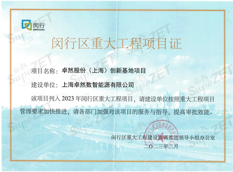 共建未来丨AG尊龙凯时股份（上海）创新基地亮相“2023年闵行区重大工程项目开工仪式”主会场！